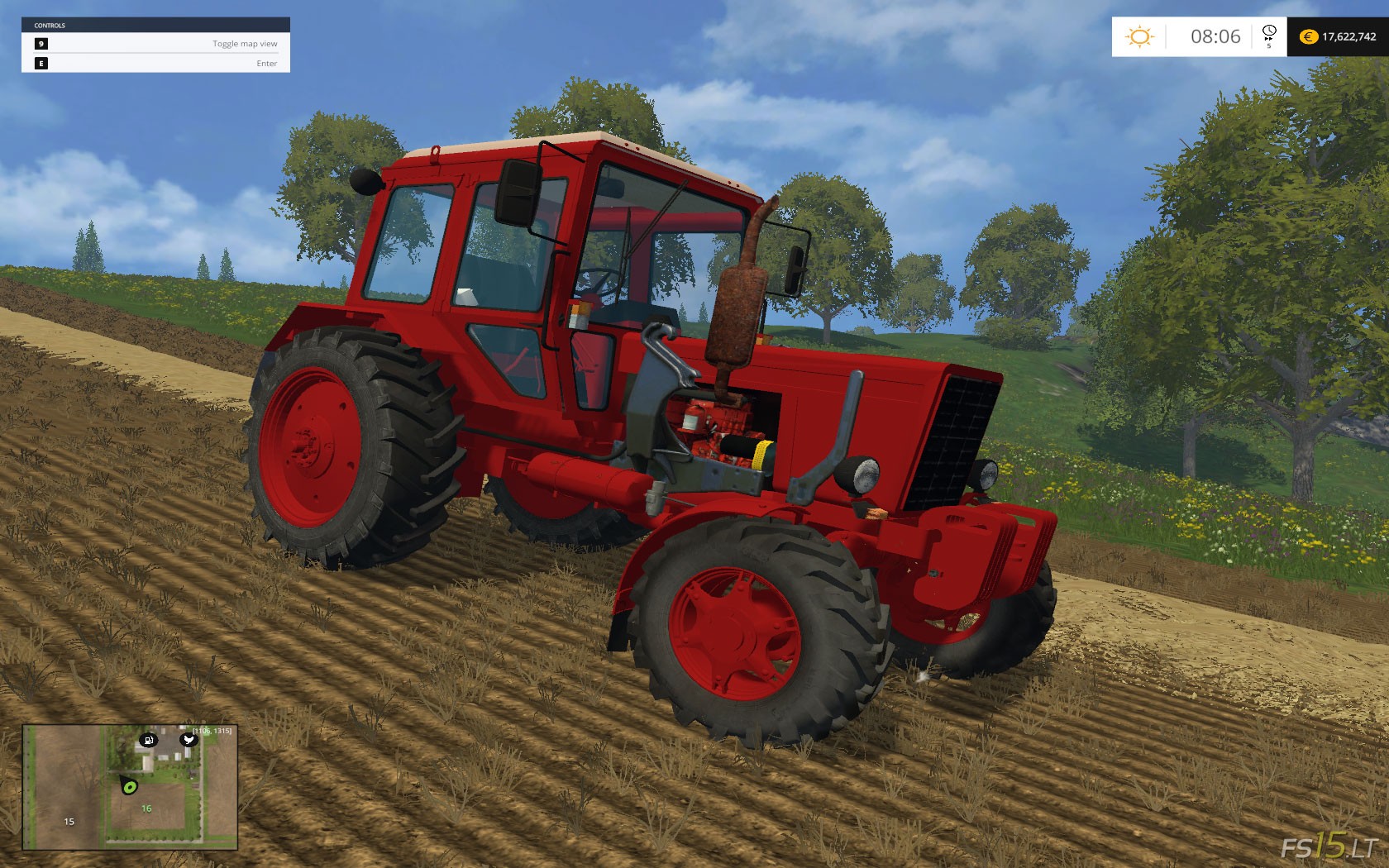 MTZ 82 V 1 0 FS15 Mods FS15 LT