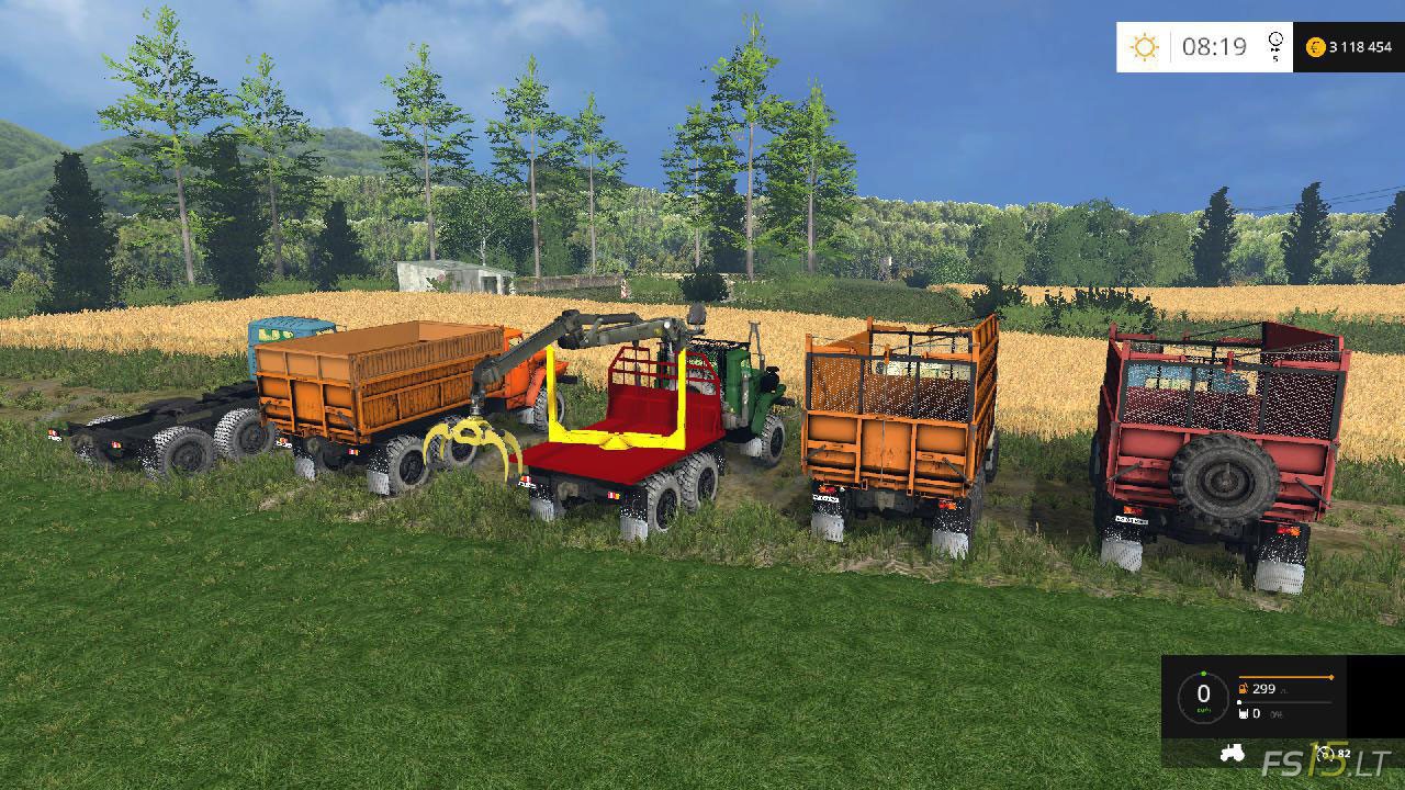 Ural Pack V 2 0 FS15 Mods FS15 LT