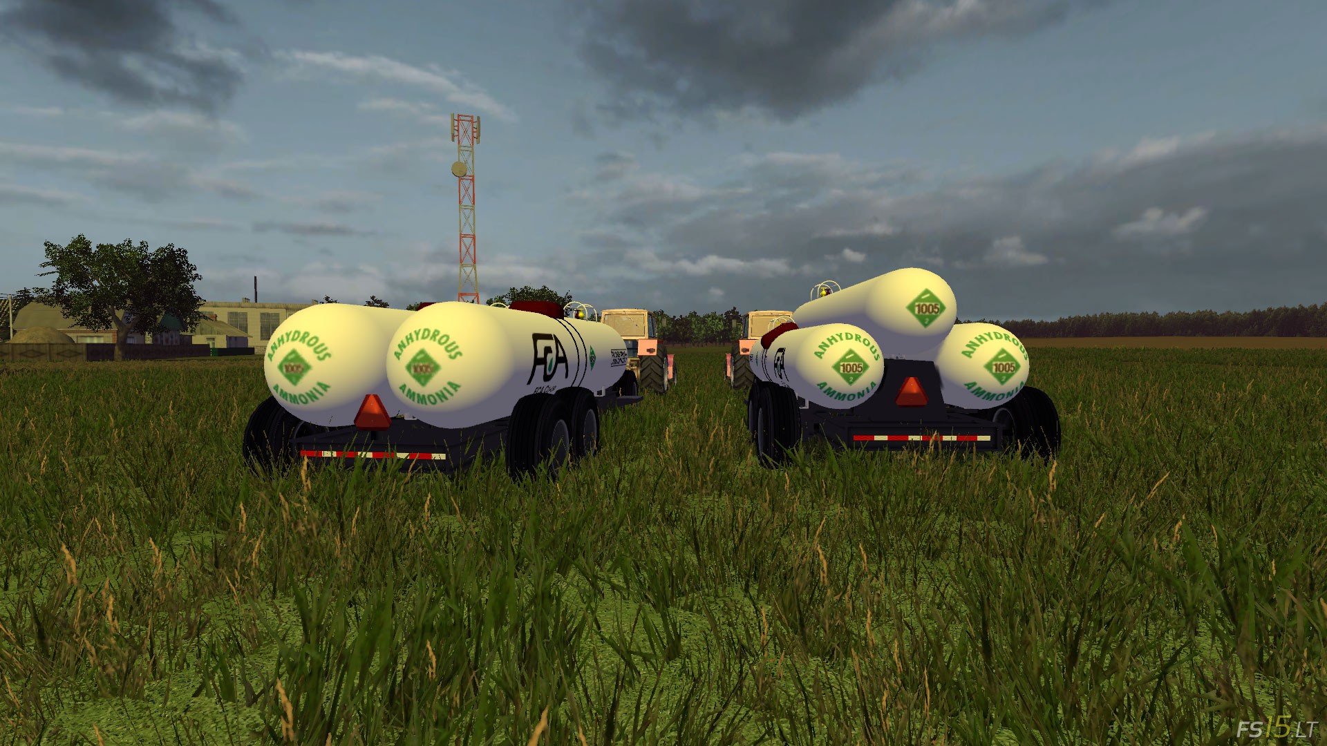 Double And Triple Anhydrous Tank Wagons V Fs Mods Fs Lt