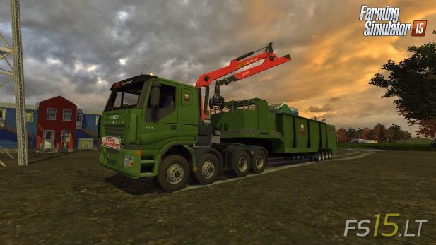 Iveco-Stralis-V8-Low-Cab-and-Woodchipper