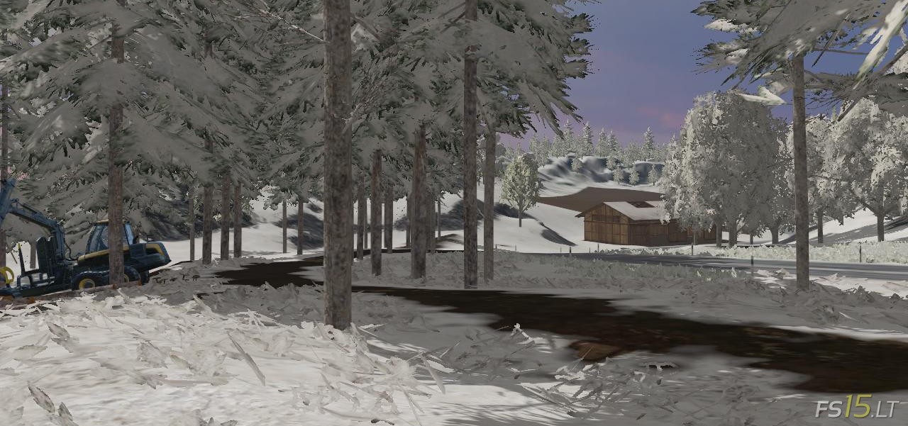 Bjornholm Map Winter Textures v 1.0 | FS15 mods - FS15.LT