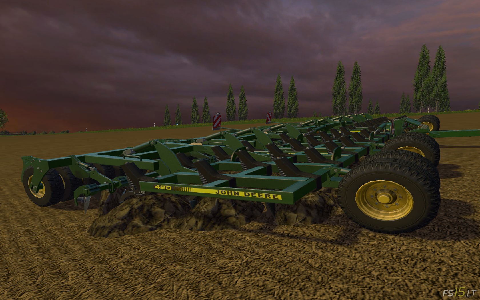 John Deere 420 v 2.0 | FS15 mods - FS15.LT