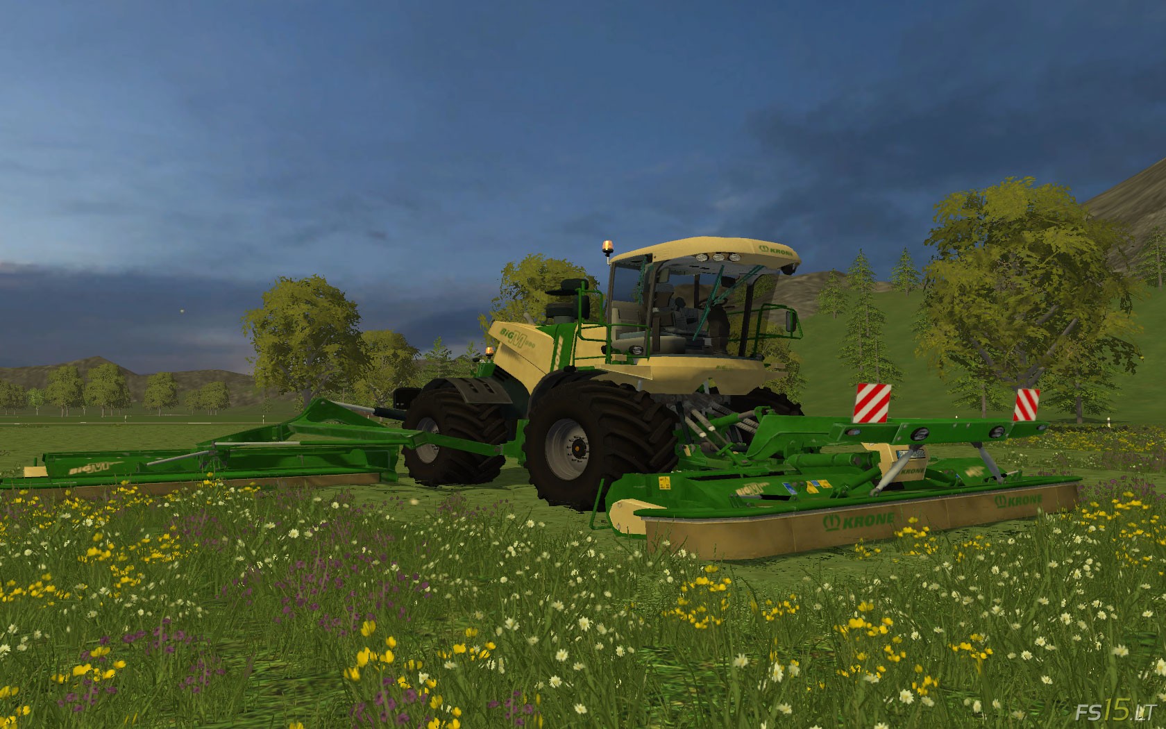 Krone Big M 500 v 1.1 | FS15 mods - FS15.LT