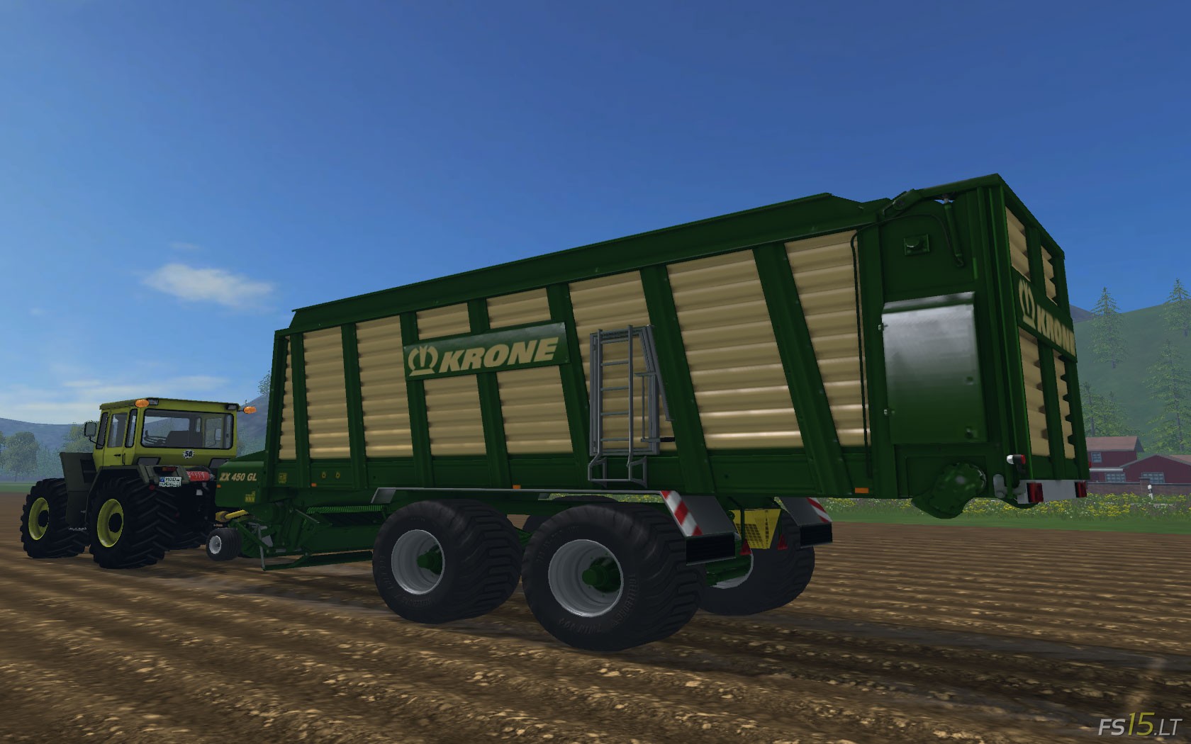 Krone Zx 450 Gl V 20 Fs15 Mods Fs15lt 3184