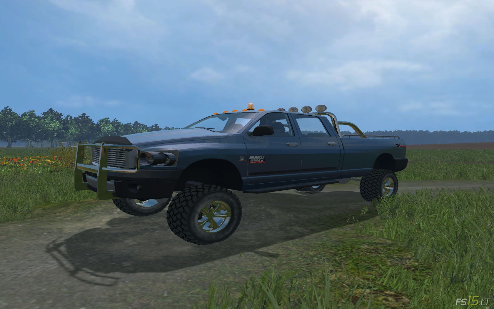 Dogde Ram 2500 Turbo Diesel v 1.6 | FS15 mods - FS15.LT