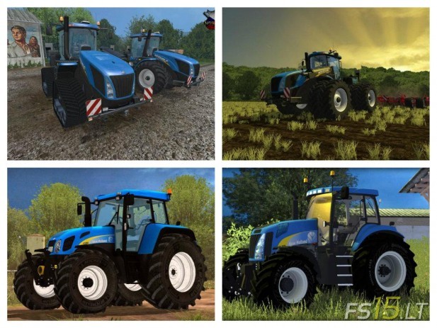 New Holland Tractors Pack-2