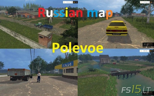 Polevoe Map
