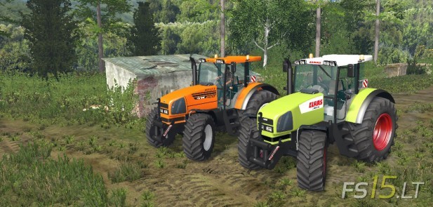 Renault Ares 735 RZ & Claas Ares 816-1