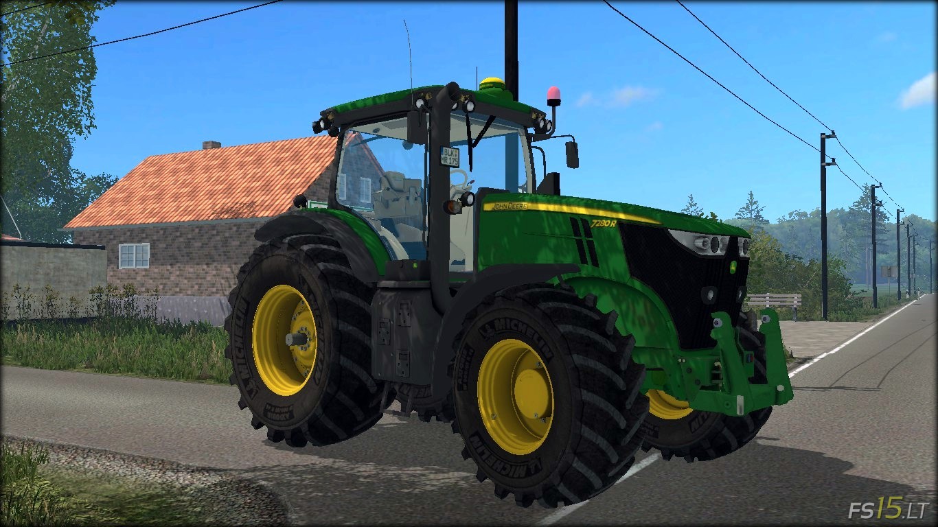 John Deere 7280R v 2.5 | FS15 mods - FS15.LT