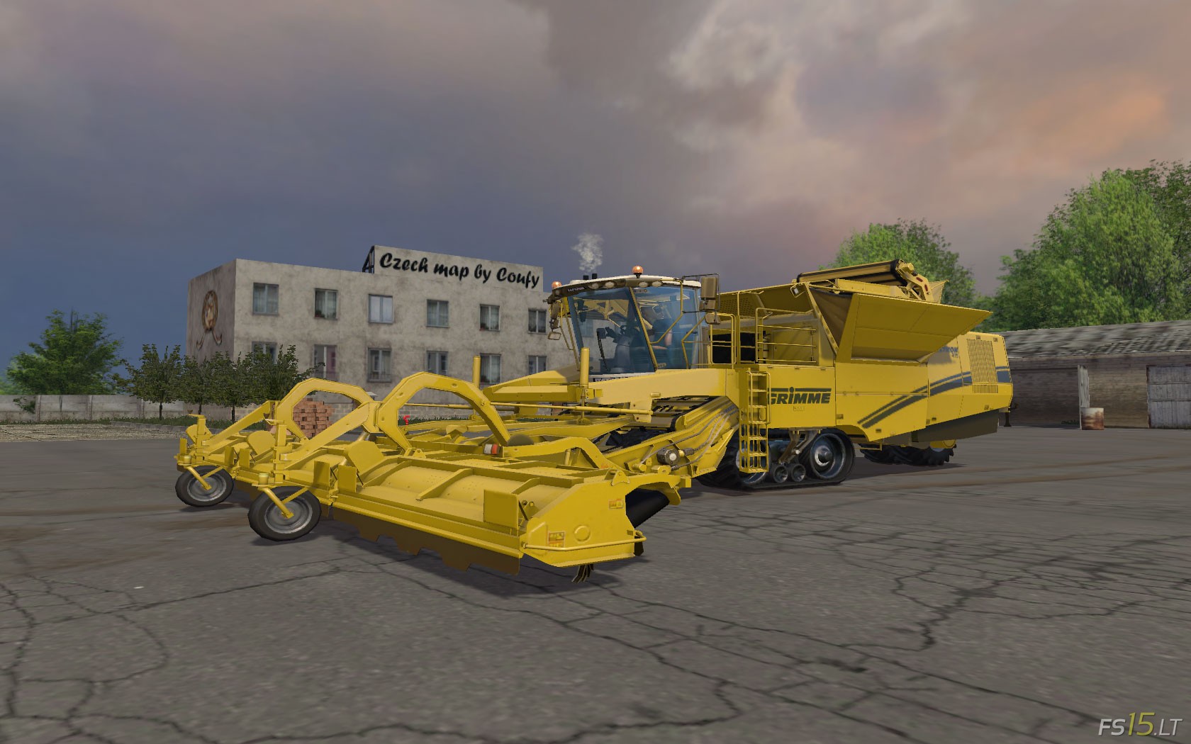 Grimme Tectron 415 v 1.3 Multicolor | FS15 mods - FS15.LT