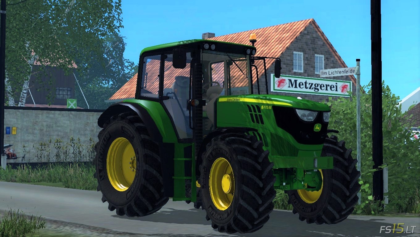 John Deere 6115m V 11 Fs15 Mods Fs15lt 2047