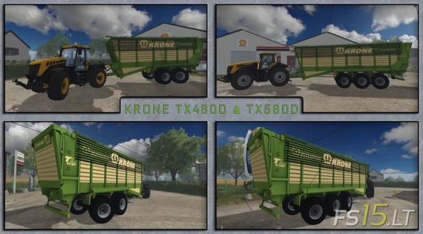 Krone TX460D and TX560D