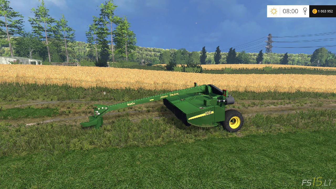 John Deere 956 MoCo Mower Fixed | FS15 mods - FS15.LT