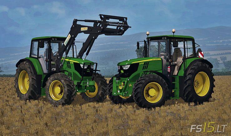 John Deere 6115m Fl Pack Fs15 Mods Fs15lt 9977