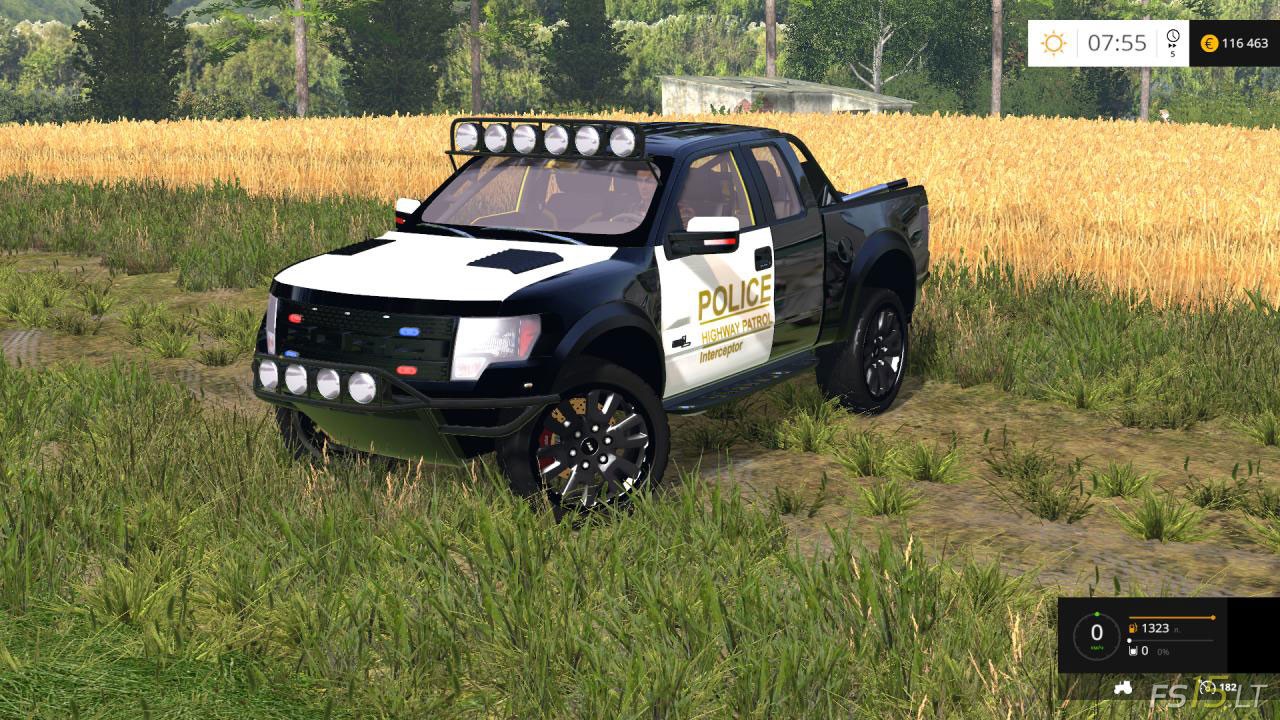 Ford F150 Police Raptor v 1.0 | FS15 mods - FS15.LT