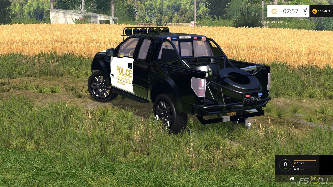 Ford F150 Police Raptor v 1.0 | FS15 mods - FS15.LT