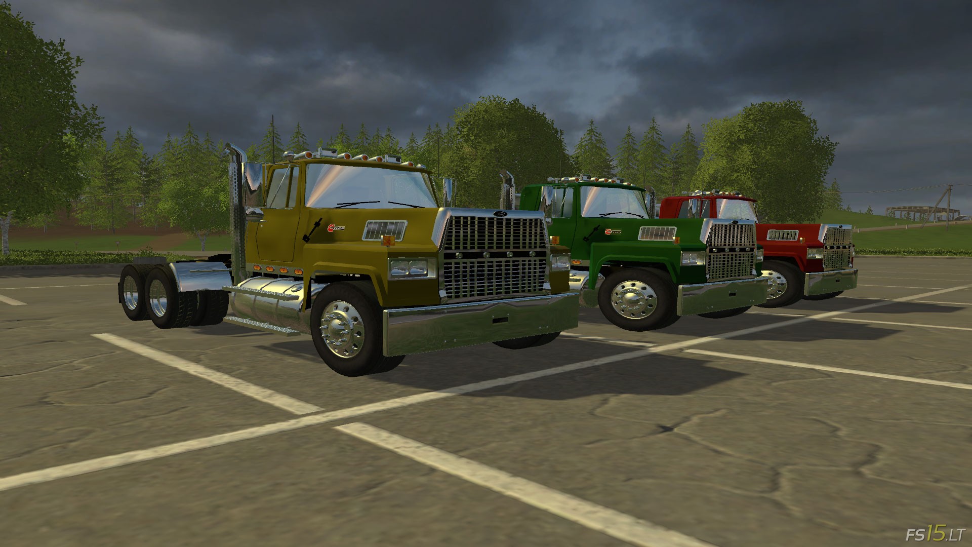 Ford L9000 Dyeable Multicolor Fs15 Mods Fs15 Lt