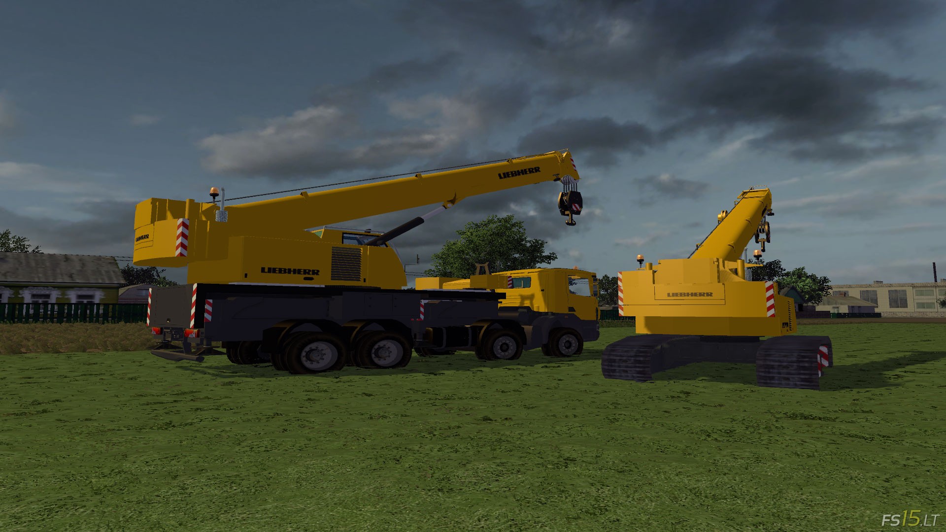 Liebherr LTF1060 + LTR1060 v 1.0 | FS15 mods - FS15.LT