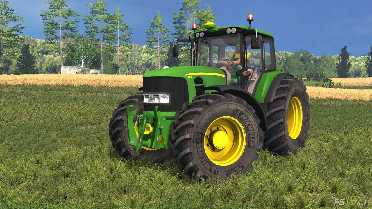 John Deere 7430 Premium | FS15 mods - FS15.LT