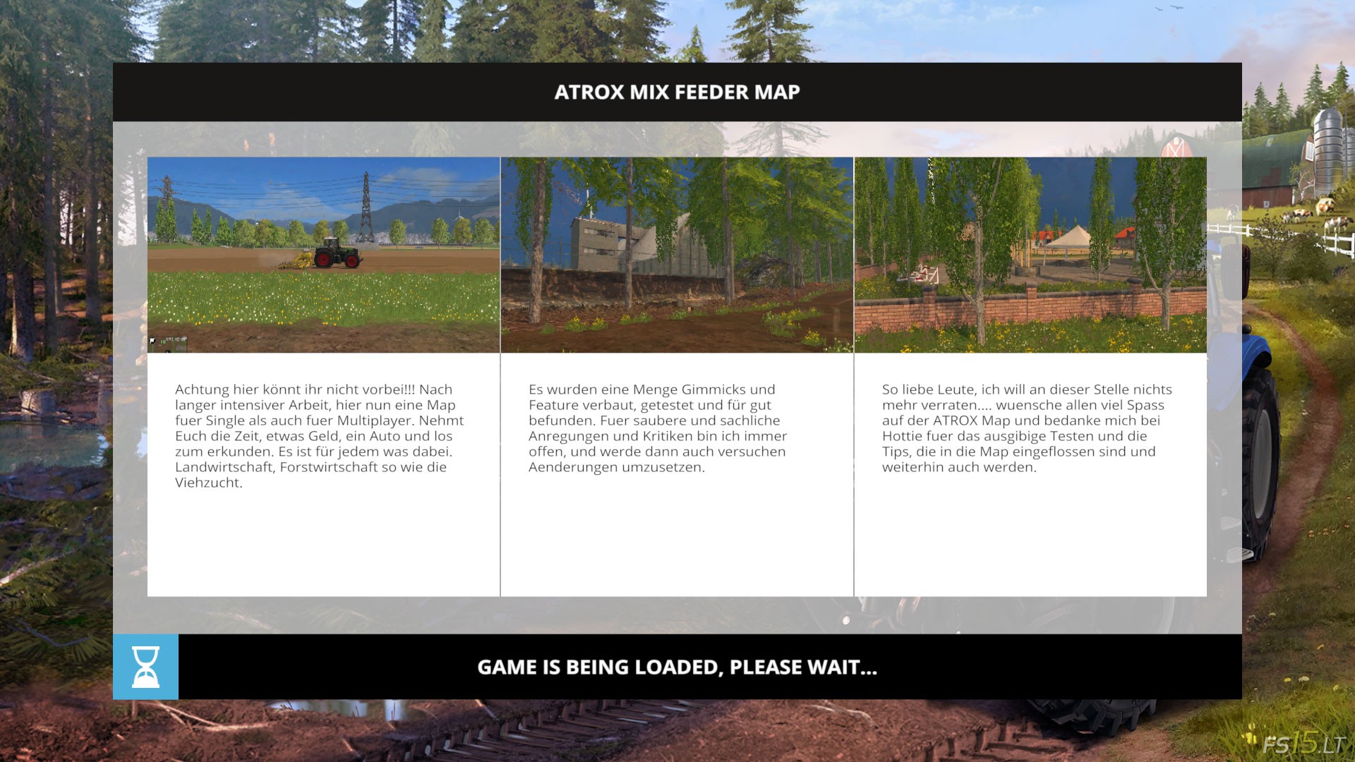 Atrox Mix Feeder Map v 1.0 | FS15 mods - FS15.LT
