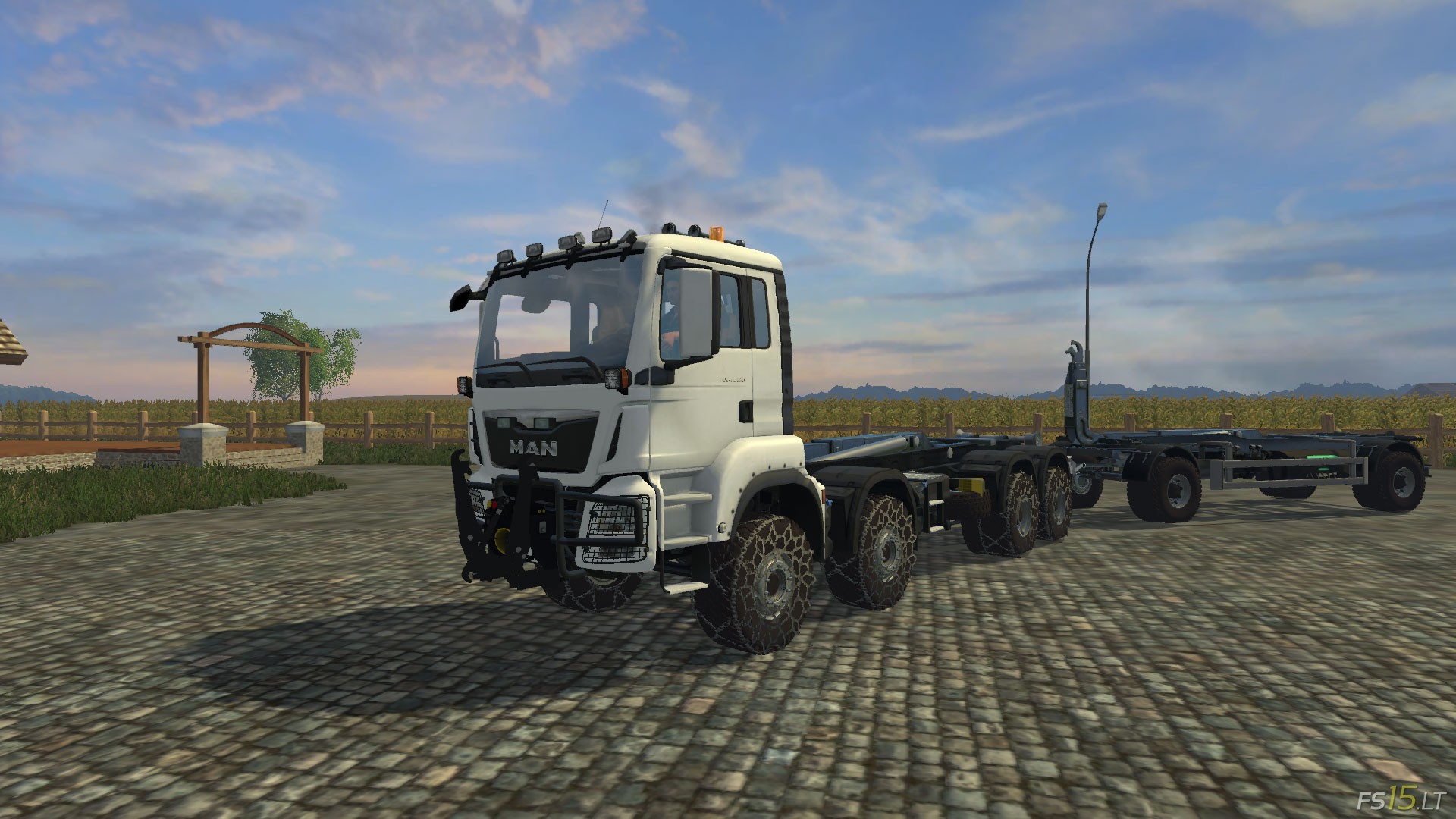 Man Tgs 41480 8×8 Hkl Hkl Trailer V 10 Fs15 Mods Fs15lt 5257