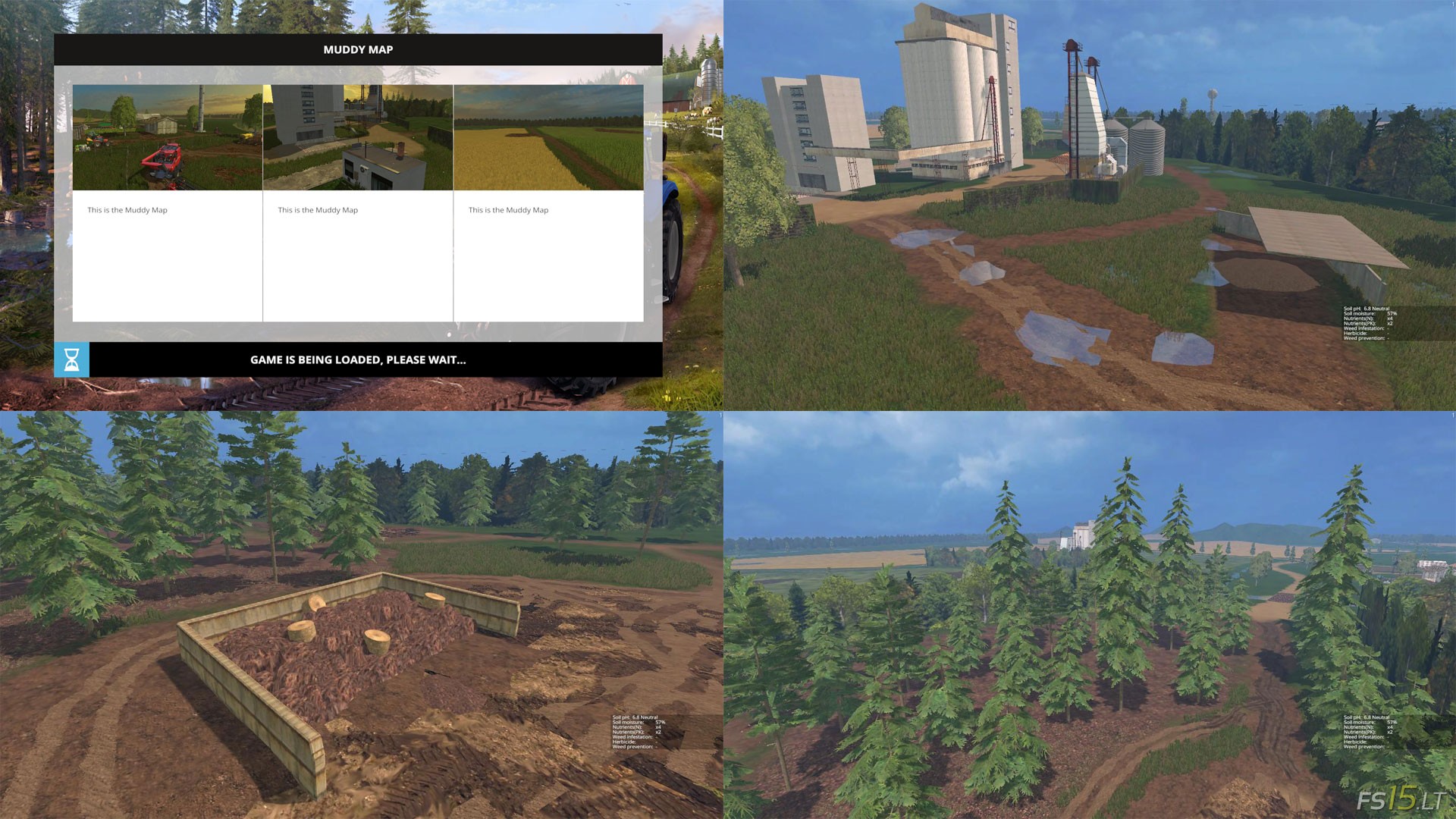 Muddy Map V 22 Fs15 Mods Fs15lt 8968