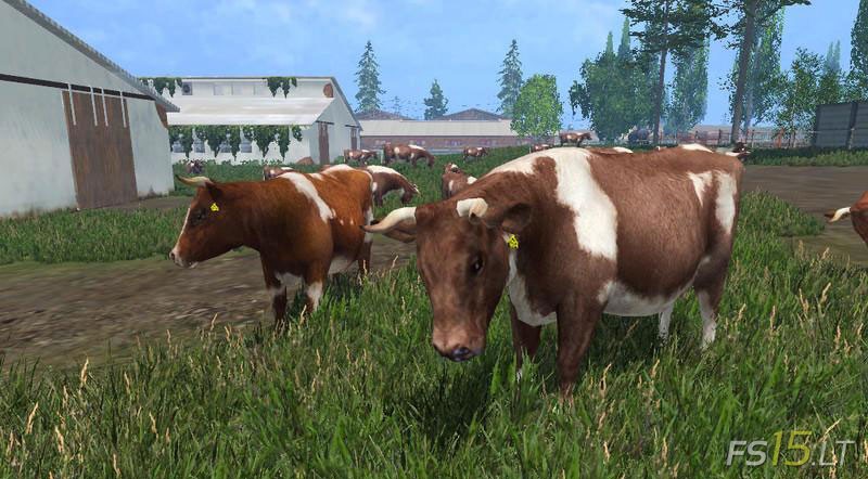 Cows Pack v 3.0 | FS15 mods - FS15.LT