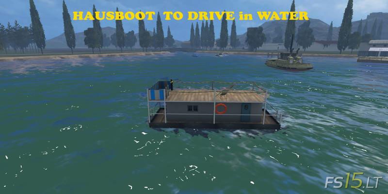Home Boat v 1.0 | FS15 mods - FS15.LT
