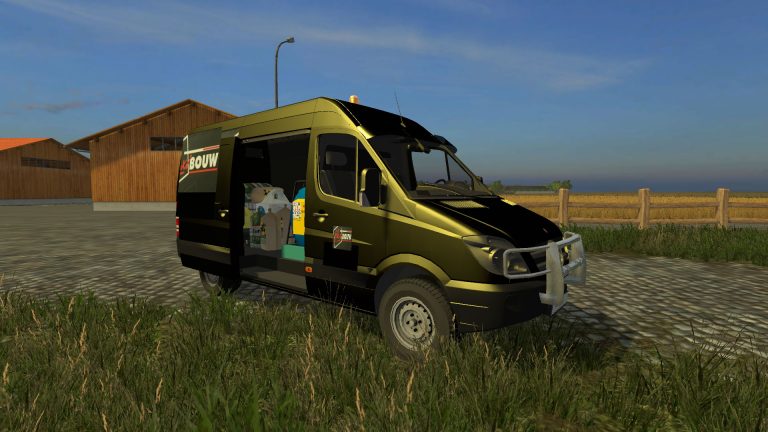 Mercedes Sprinter Flexibouw Service | FS15 mods - FS15.LT