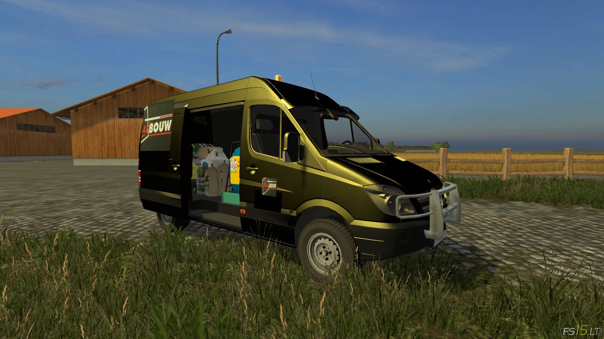 Sprinter Fs 15 Mercedes Sprinter Flexibouw Service | FS15 mods - FS15.LT