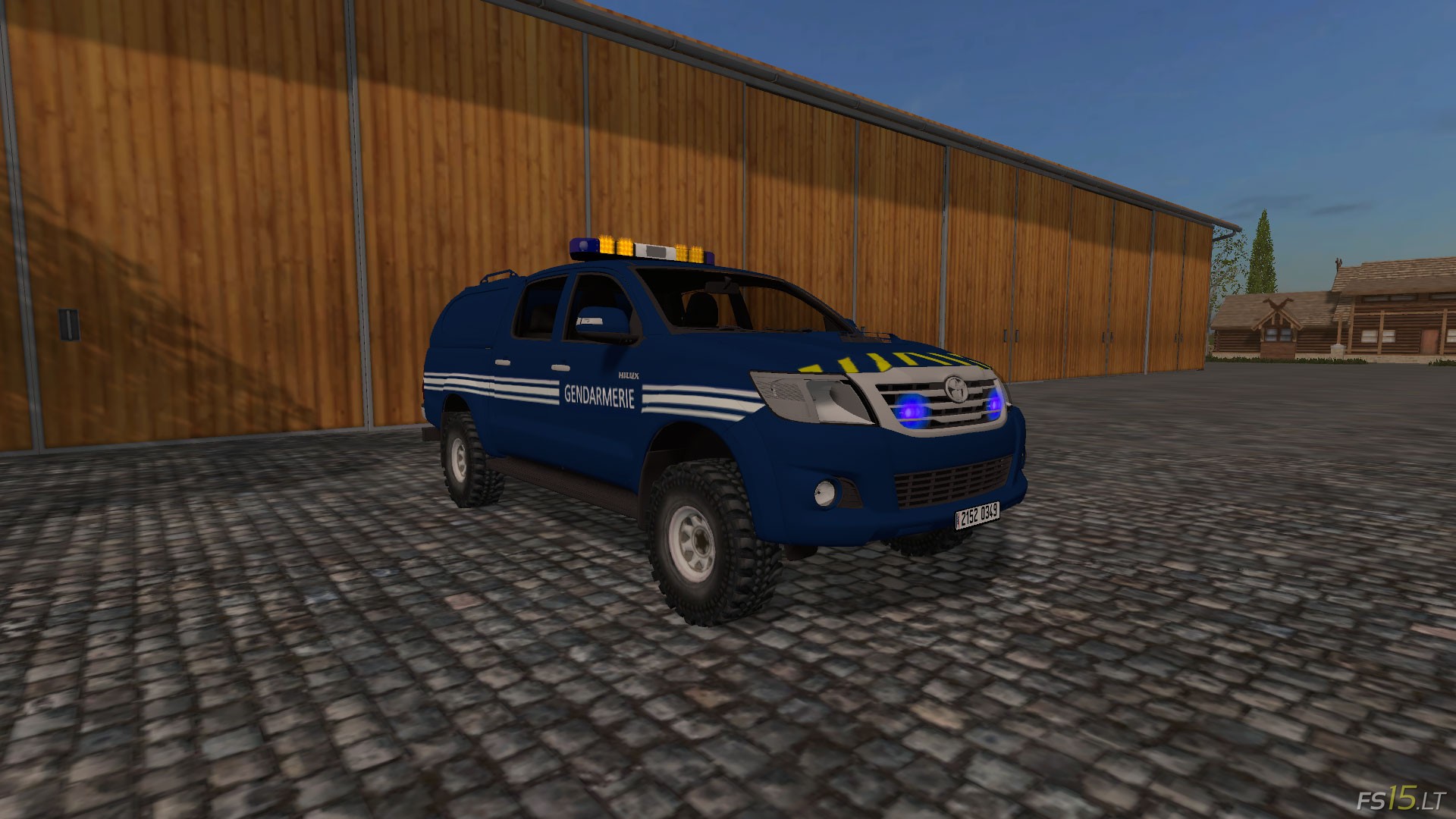 Toyota Hilux Gendarmerie | FS15 mods - FS15.LT