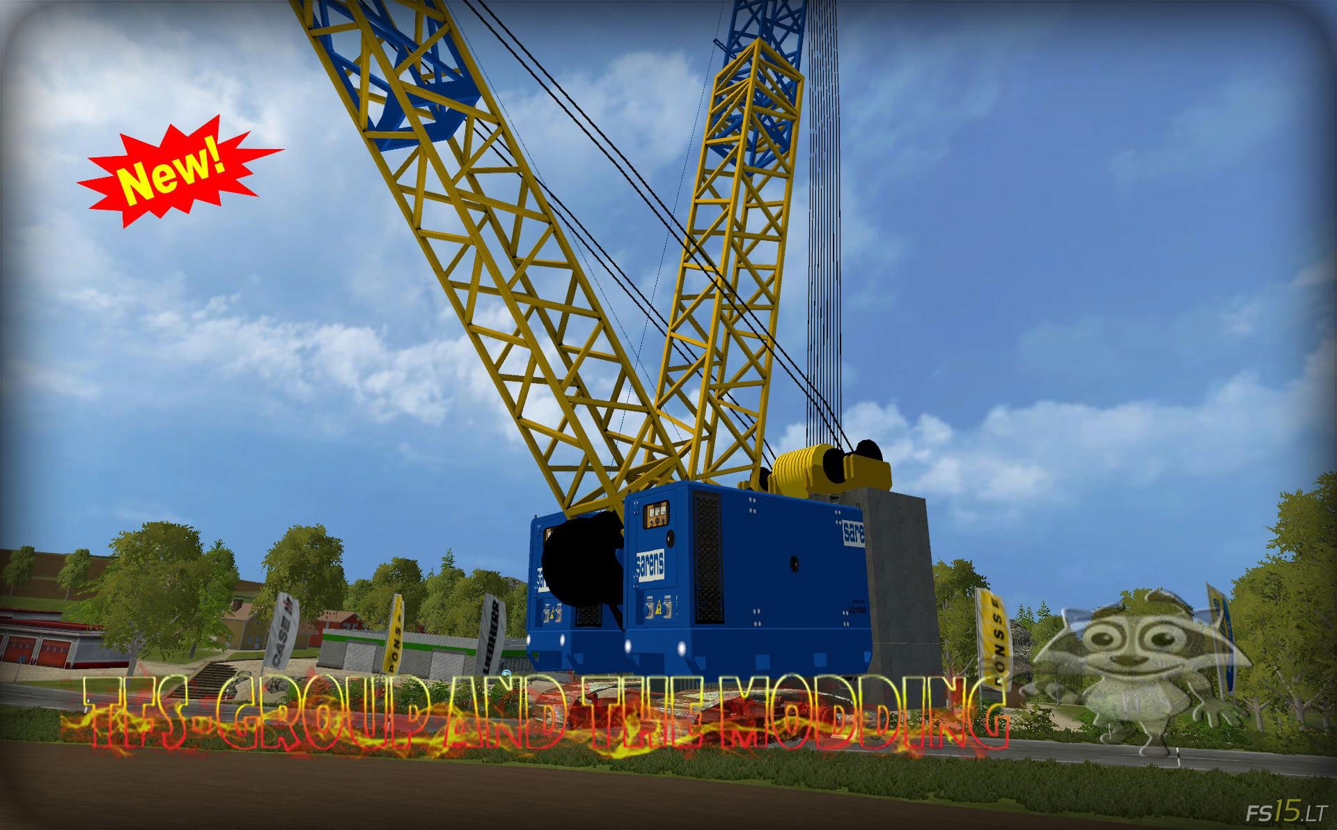 Башенный кран для ФС 19. Fs17 кран цепной. Кран для ФС 15. Liebherr кран ФС 17.