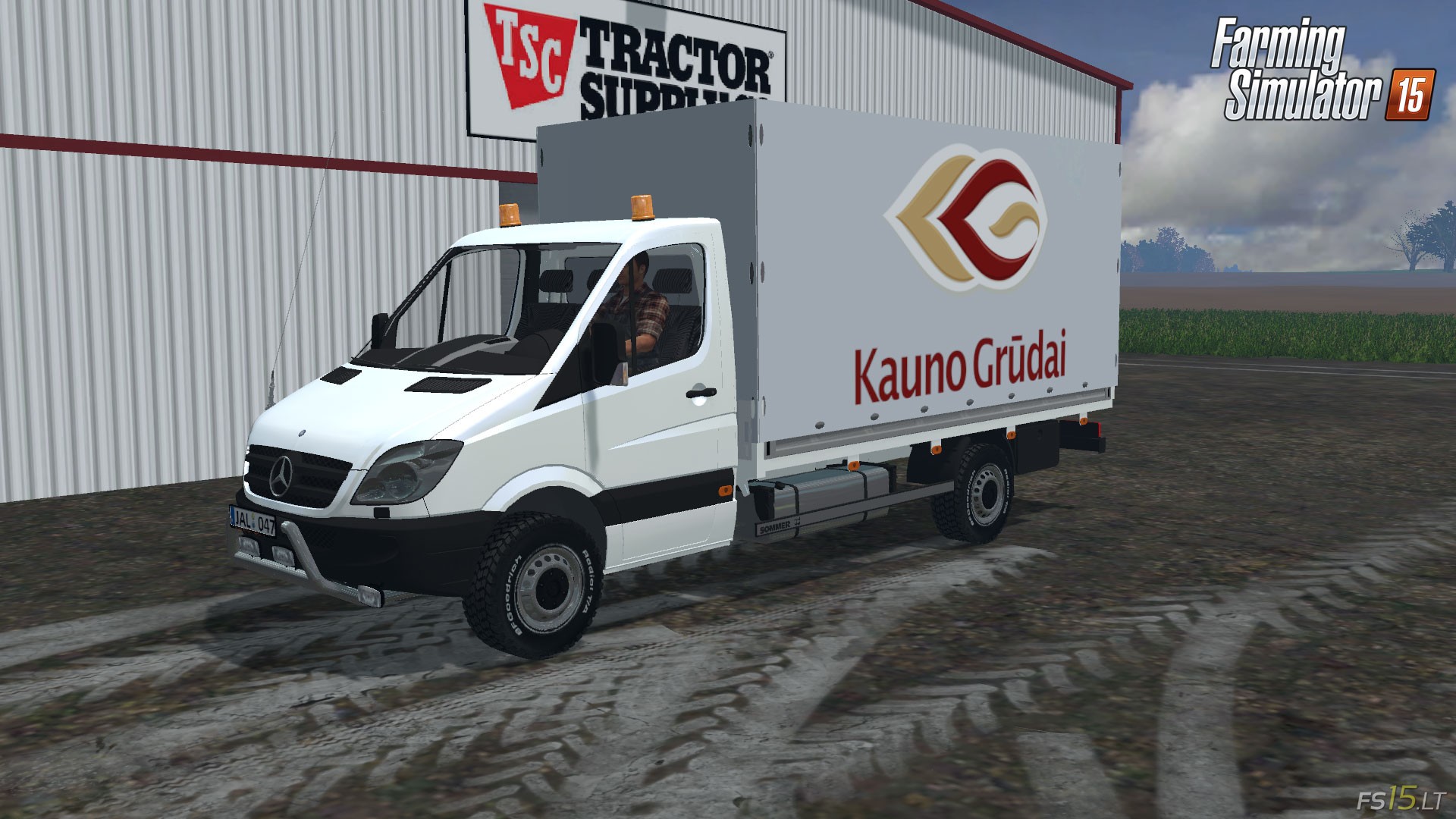 Mercedes Benz Sprinter | FS15 mods - FS15.LT