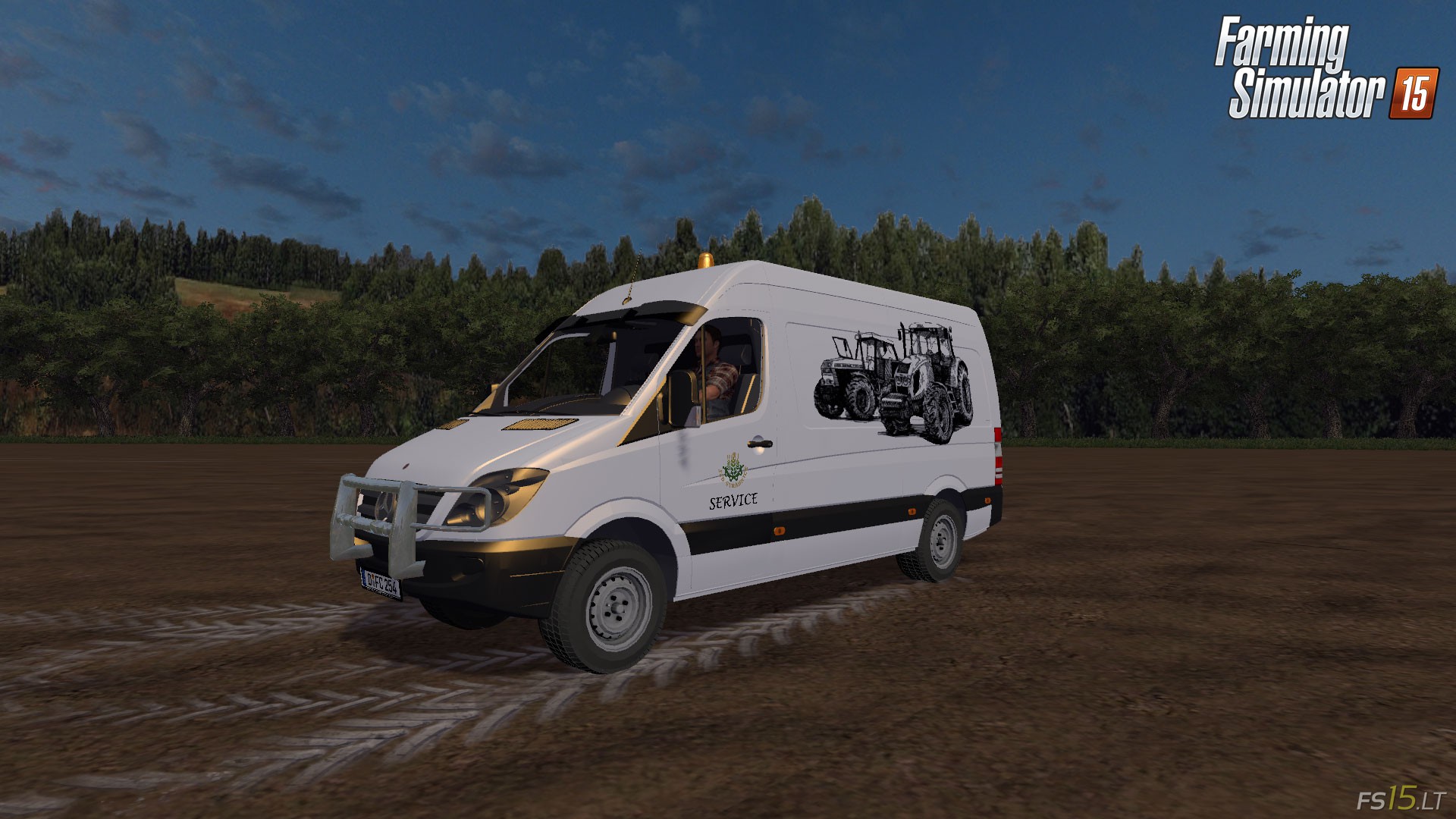 Mercedes Sprinter Service v 1.0 | FS15 mods - FS15.LT